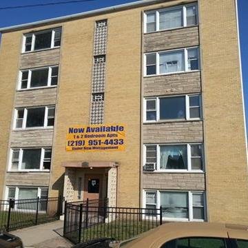 Gary Indiana's finest family friendly apartment community. Newly Renovated & Under New Management. 1 & 2 Bedroom Apts. 1934, 2000, 2224 & 2520 W. 5th Avenue