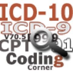 ICD-10 Coding Corner is an ongoing archive of ICD-10  and discussion brought  to you by Outsource Management Group, LLC.