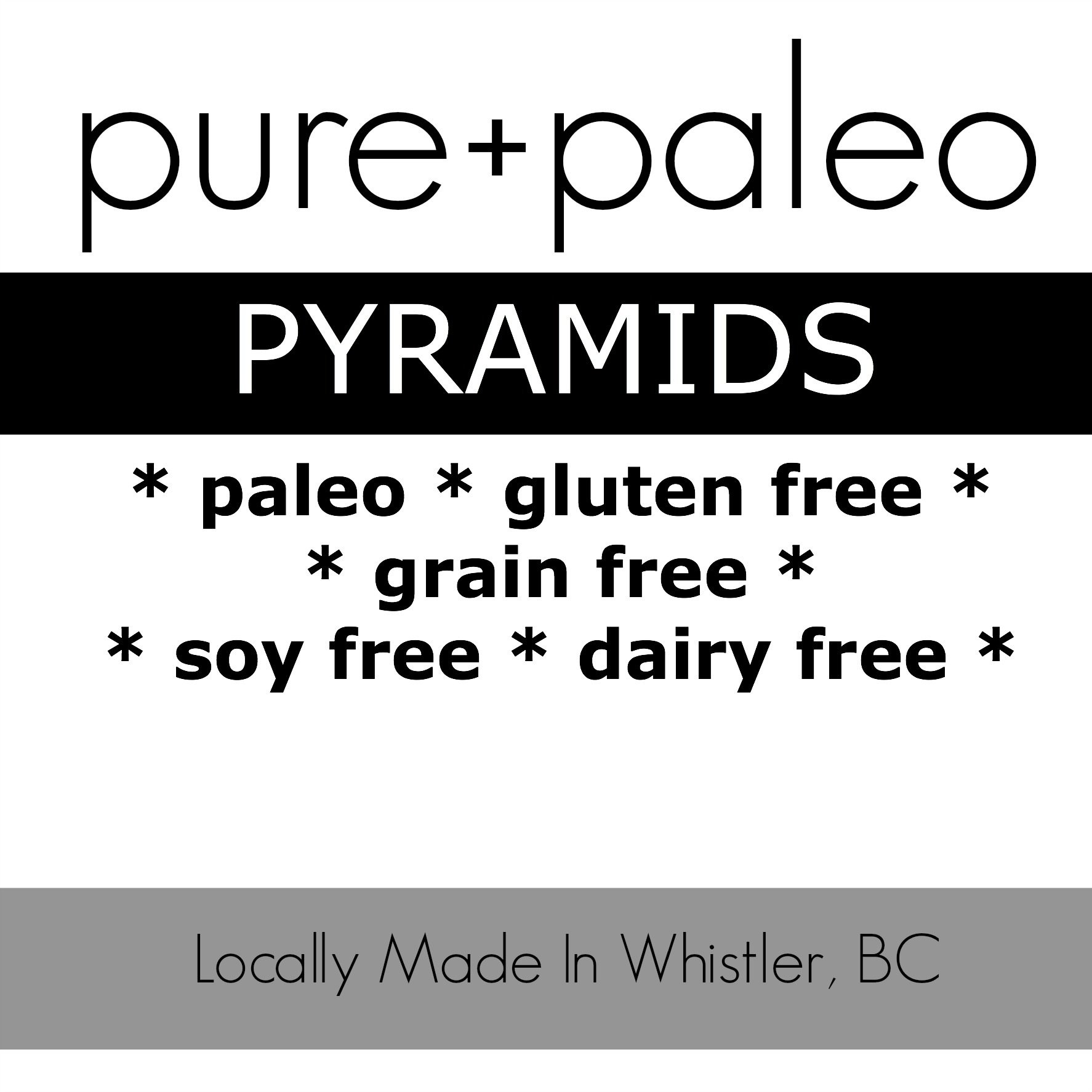 We are a local Vancouver company producing paleo, soy free, grain free, and dairy free artisan healthy chocolate treats.