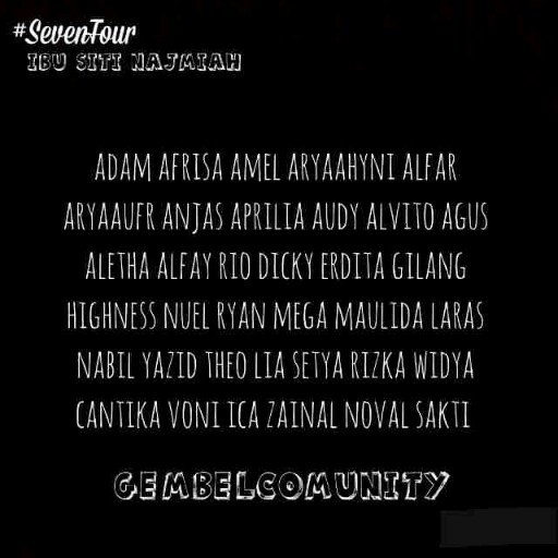 Bu Siti Loverss, iya to?