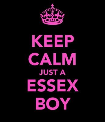 Essex boy living life to its max