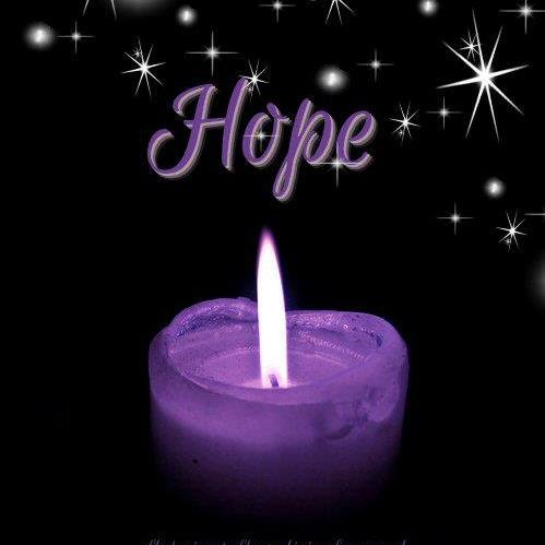 A light for the missing and for all the families who are searching and wishing 🙏🙏💜💜