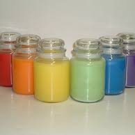 Homemade candles, your choice of scent ,colour and size!! JARS, TARTS && VOTIVES!! Great as a gift or even just for a treat.
