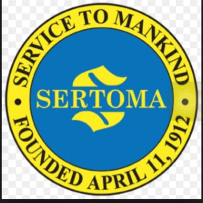 Men join service clubs. Leaders of men join Sertoma.