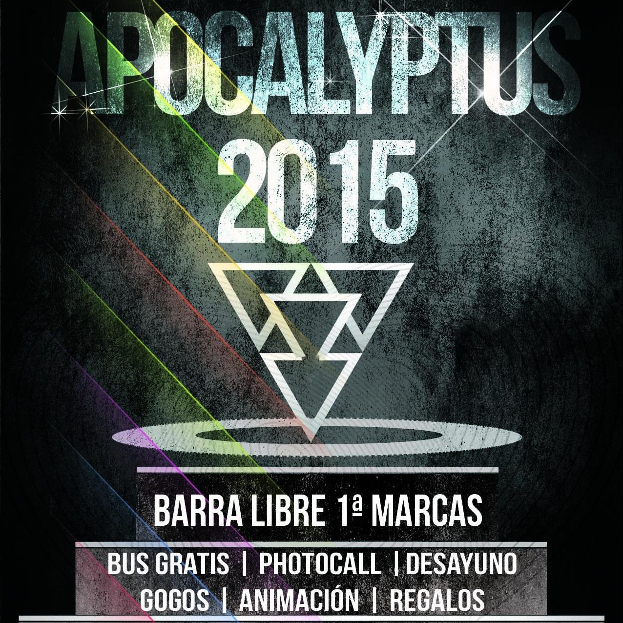 Fiesta fin de año Apocalyptus, cualquier duda no dudes en preguntar por md.