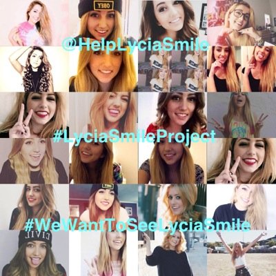 Our goal is to get Lycia happy again. ❤️ #WeWantToSeeLyciaSmile #LyciaSmileProject