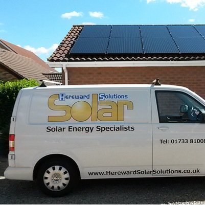 hereward_solar's profile picture. Peterboroughs longest serving and leading Solar PV company.  Installing for not only Domestic customers but also Commercial.