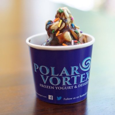 Polar Vortex is a self serve frozen yogurt store in Jasper, GA. Beautiful place with great yogurt, desserts and gourmet coffee! Come and enjoy! High speed WiFi!