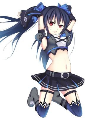 I'm Noire, the CPU of Lastation! Lastation only does everything. We have a long, bright future. #NeptuniaRP #Multiverse