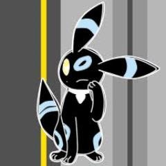 The shiny dark umbreon. Trying to find my sister Shadow.