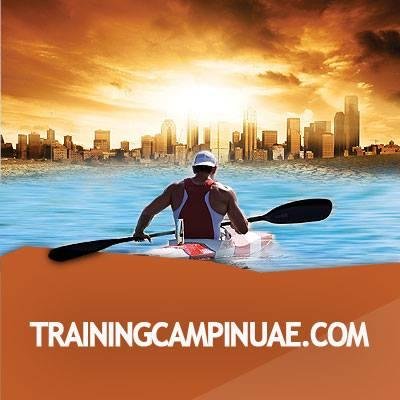 Professional kayak, canoe and rowing training camp in Abu Dhabi, UAE.