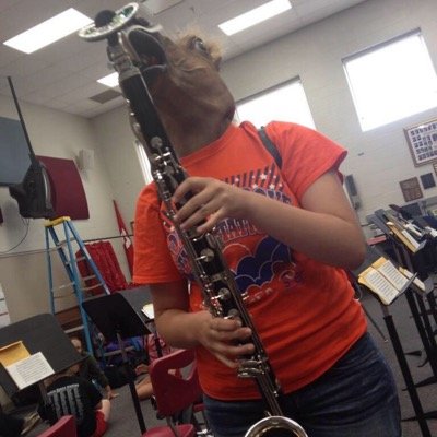 Senior. Section Leader/Vice President. Marching Clarinet/Wind Ensemble Bass Clar.