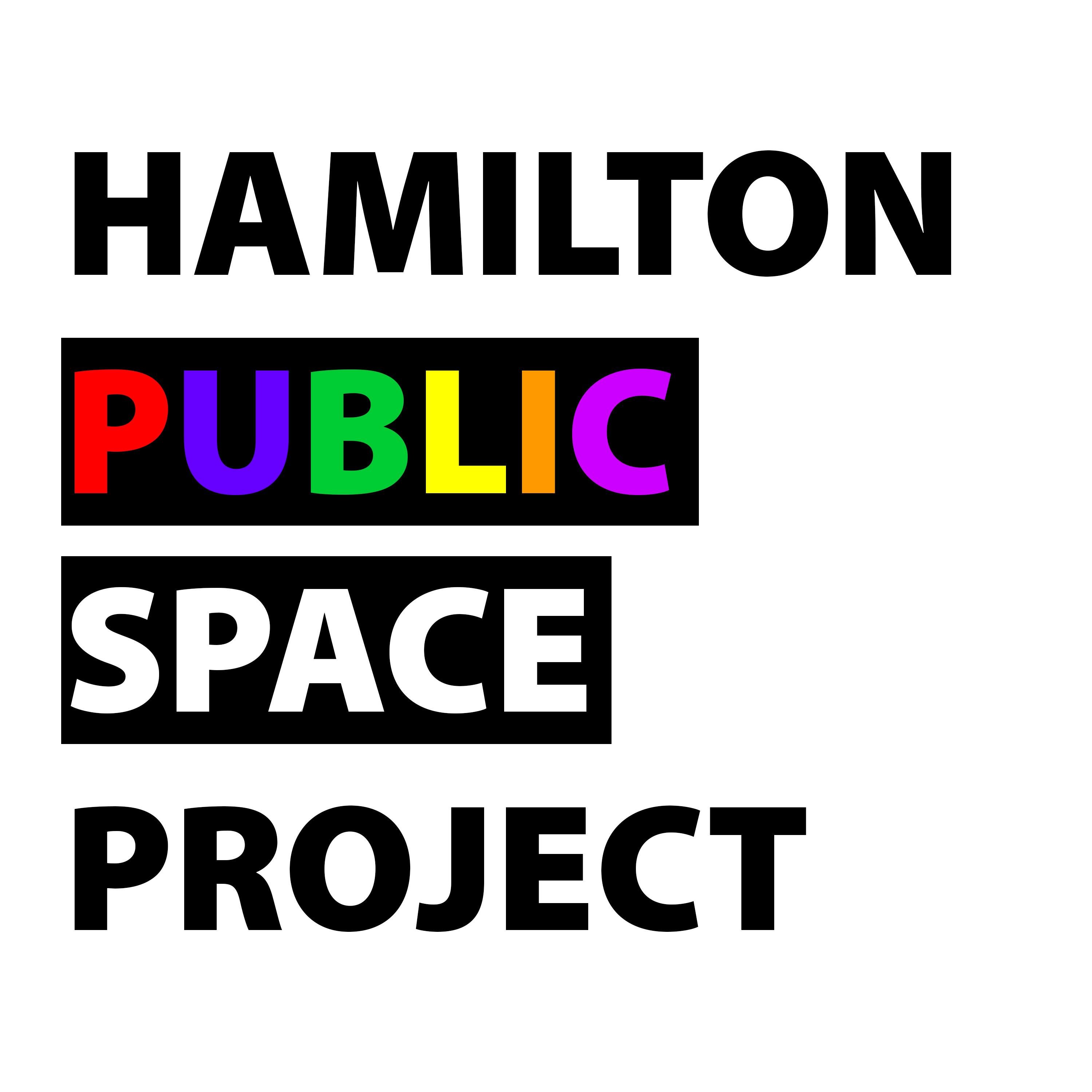 Encouraging Hamiltonians to make use of - and improve - our shared spaces. *Opinions & tweets are my own & RTs are not endorsements*