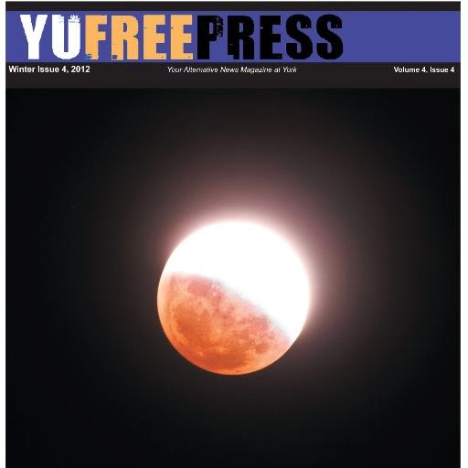 The YU Free Press is an alternative newspaper produced by volunteer graduate and undergraduate students at #YorkUniversity. Contact us at info@yufreepress.org.
