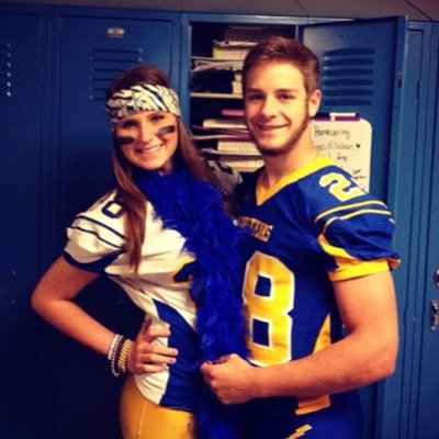 i love football, weight lifting, and Erika