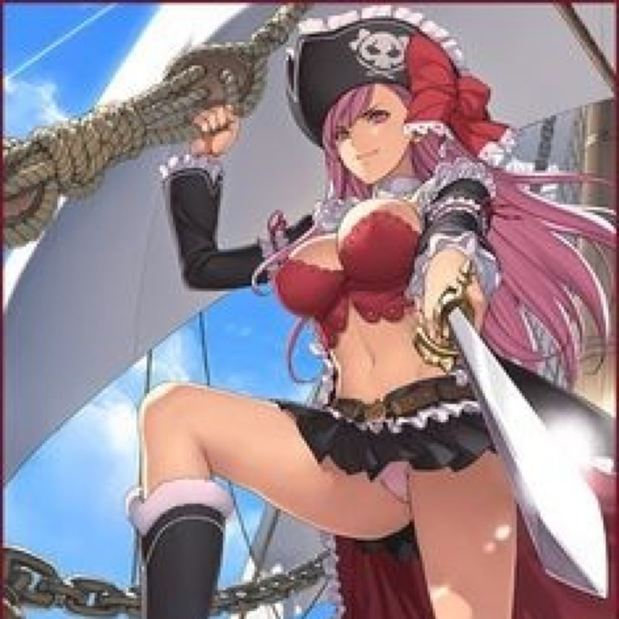 Im Miuna captain of black angel futa pirates step on my ship without permission and youll get raped #single #bi #futa #fetish shoving things in her ass