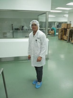 trabajo en ethical farmacéutical, soy inspector de calidad y farmacéutico.