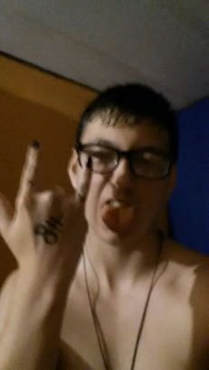 18 years.laVeyan satanist. 666.rule #1 Do not give opinions or advice unless you are asked. metalhead. deathcore. pissing ignorant fools off