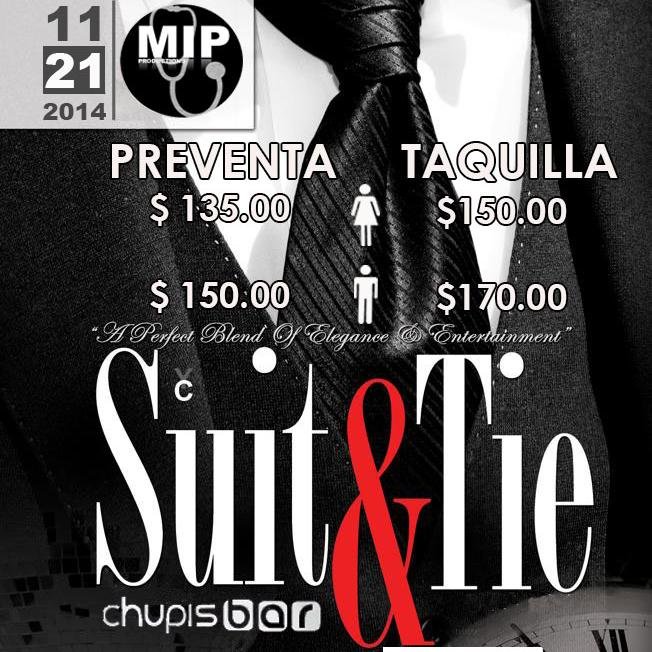 SuityTie's profile picture. 24 de Noviembre Suit&Tie Barra Libre Tecate Titanium, Indio, Sol. Reserva ahora 10 personas: 1 botella y mesa. Red Label, Sky Blue,Captain Morgan,preventa 24OCT