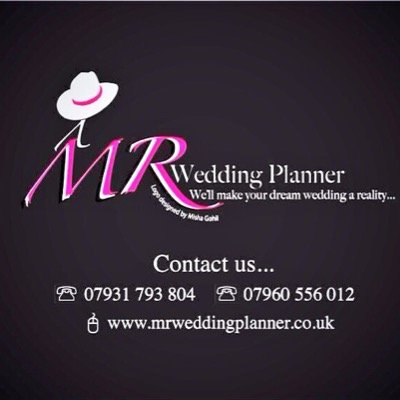 Ladies and gentlemen MR Wedding Planner. please also follow us @MrWed IT