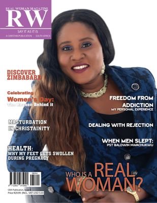 A christian magazine aimed at revealing the true identity of a woman.... Restoring lost values through biblical teachings.... Instagram : realwomanmagazine