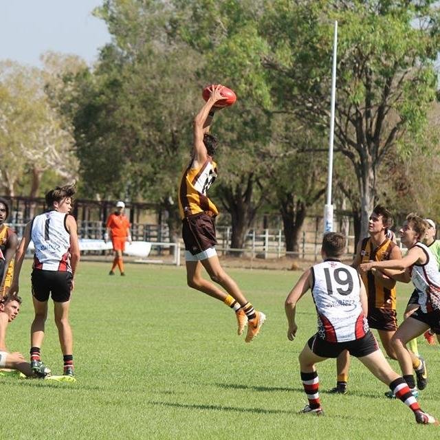 The Big River Hawks formed in 2010 to allow the young men of the Katherine region and surrounding communities to play in the NTFL