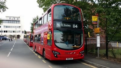 Dont stop me now. I'm having such a good time, having a ball. Passenger experience is important. Tweeting stuff about the 114 route. Don't Tweet and Drive!