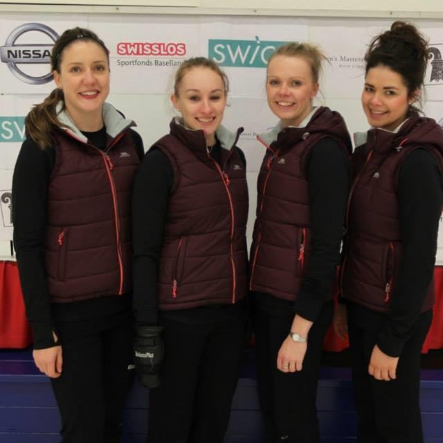 Skip: Lauren Gray, Third: Jen Dodds, Second: Vicky Wright, Lead: Mhairi Baird, Coach: Kenny Edwards. Supported by UK Sport and British Curling.
