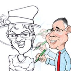 Caricature Artist - helping YOU entertain YOUR guests! Weddings : Parties : Corporate
