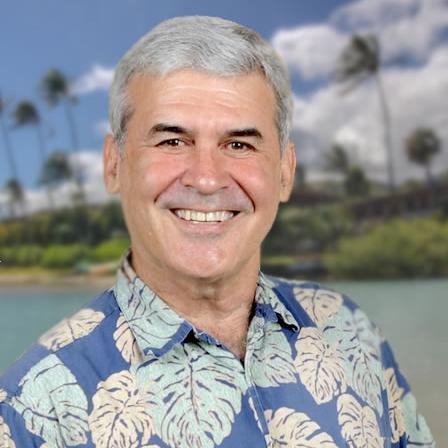 The earth is an island, live aloha...