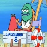 a lifeguard for an indoor water park. just saying what we're all thinking