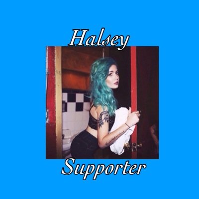 im here to support Halsey❤️