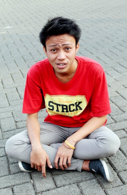 Hadapi dengan senyuman !