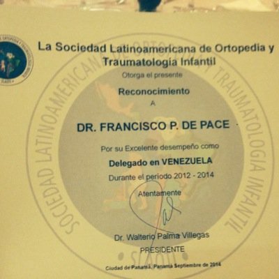 Cirugía Ortopedica Reconstructiva Fellowship Alineación y Reconstrucción de extremidades Hosp. Ortpedico Infantil Ccs Paley Institute Saint Mary's Hospital USA