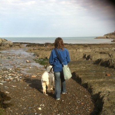 Lucky owner of Betsy (trainee 'Dogs Helping Kids' school dog) and Dave (horse with his own twitter account)