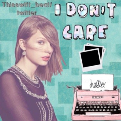 Because you know im all about that swift