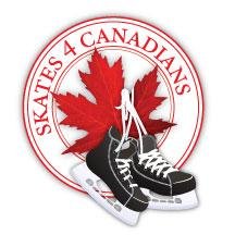 Skates4Canadians mission: get ice skates to New Canadians so they can experience Canadiana.  Our goal: collect and distribute 1000 pairs of skates.