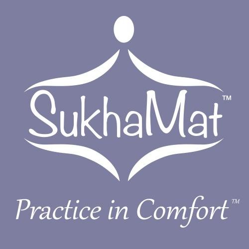 The SukhaMat is a mini yoga mat, designed to comfort your knees, ankles, sit-bone or any other sensitive pressure points during practice.