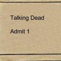 Hello, This twitter is for the talking dead community. If you are going to talking dead or have the tickets feel free to tweet at us and we will re-tweet it.
