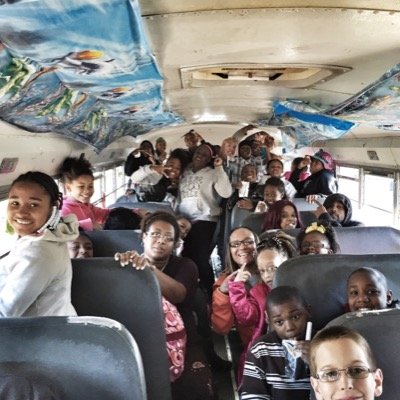 Bringing kids and adults alike to Solid Rock Baptist Church on Bus 5!