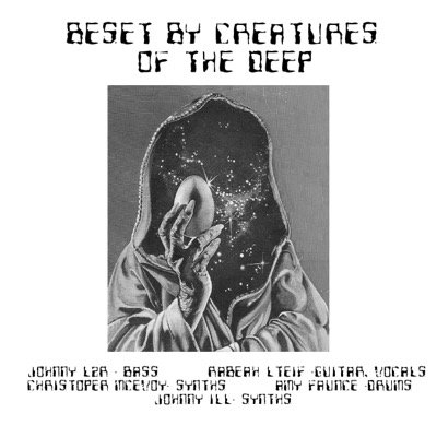 Beset By Creatures Of The Deep:
Stoner space rock band from Metro Detroit. Members Johnny Ill, Christopher McEvoy , Amy Faunce ,Rabeah Lteif, Johnny LZR