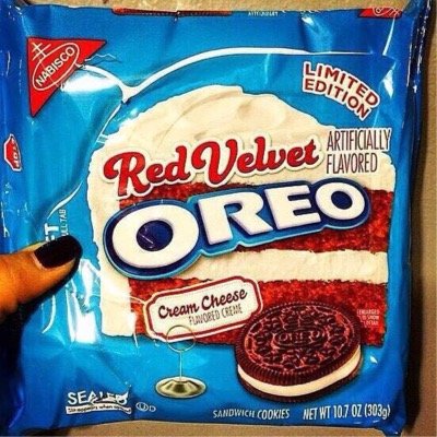 Red Velvet Oreos are happening! #Celebrate not an official oreo acct.