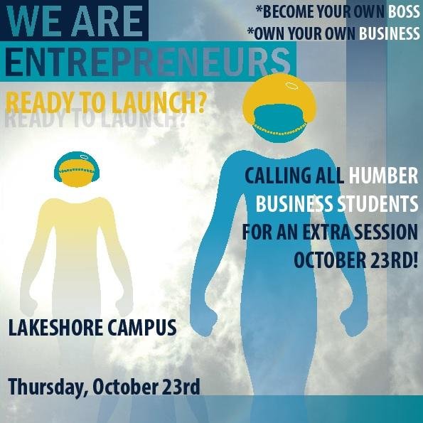 Humber Startup is a Student Entrepreneur Initiative located at the Lakeshore Campus as a hub for entrepreneurs to create and share ideas for consumer needs.