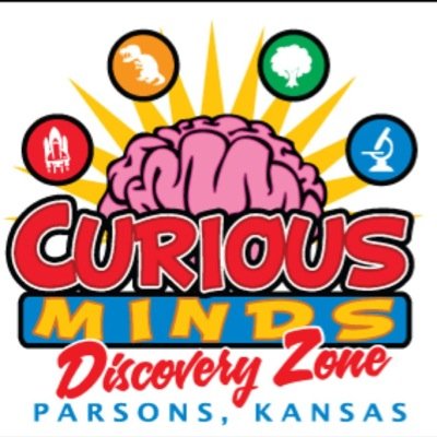 curiousmindsdz's profile picture. The official Twitter account for the Curious Minds Discovery Zone children's museum in Parsons, Kansas!