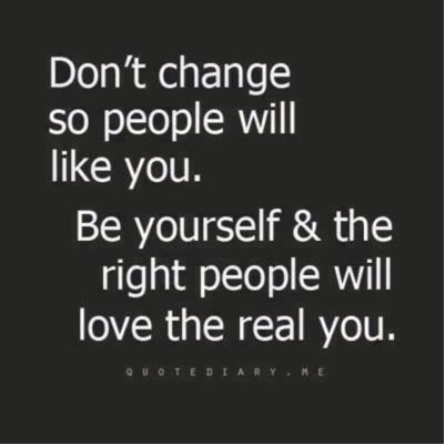 to be me✌️