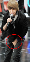 I am who i say i am, Justin Biebers Crotch. No Lies. Please follow :) 3