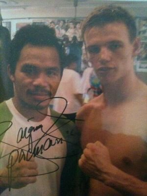 6 times Scottish champion, 2 times British 
50 amateur fights 43 wins 
pro record 16,4,1 former British master champion.