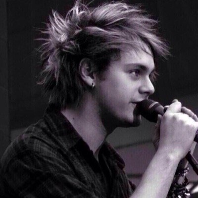 in love with a band. You may know them? 5sos? they are perfect. Michael is my babe ❤️☺️