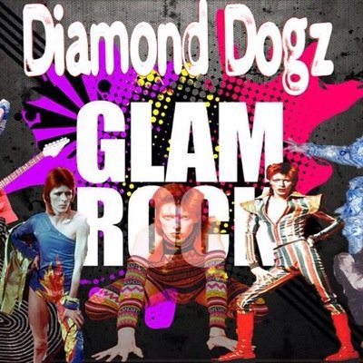 Bowie 70s Glam Rock Band