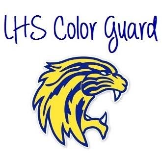 The Lexington High School Color Guard from Lexington, SC.
